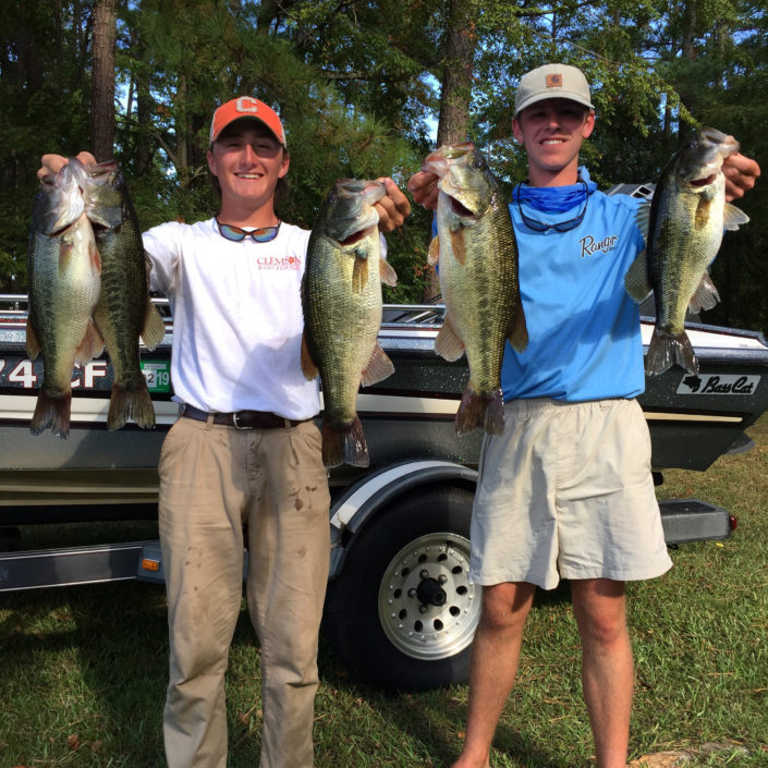 2017 Clemson Bass Fishing Team Trail - Lake Murray - Collegiate Bass ...