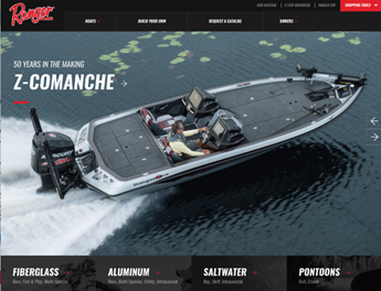 Ranger Boats Introduces All-New Website - Collegiate Bass Championship