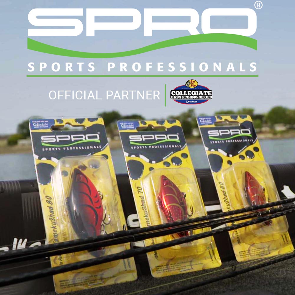 SPRO Continues Support of College Anglers for 2022 Season