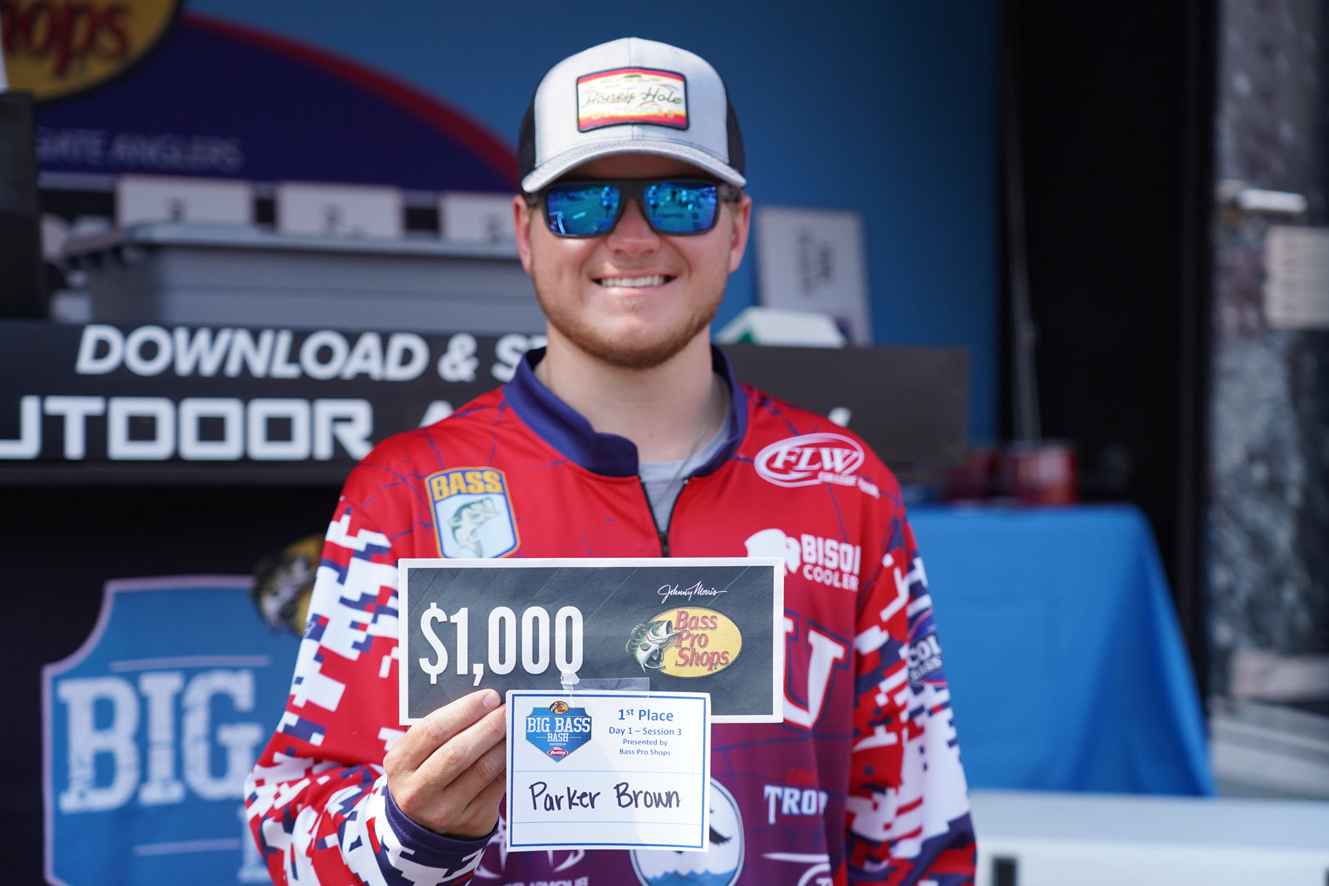 Dallas Baptist's Parker Brown Takes Day 1 Lead at Bass Pro Shops