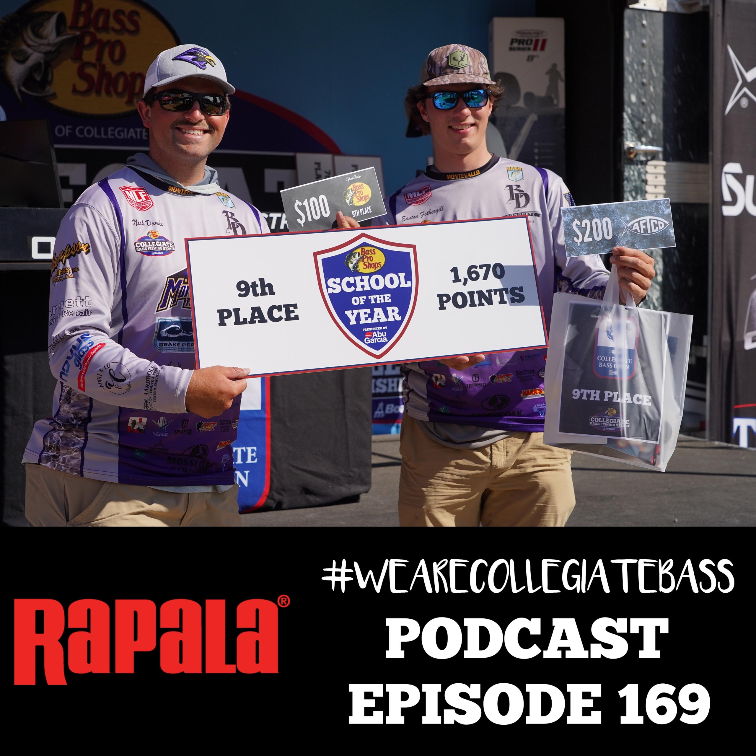 EP. 169 - Montevallo is Ranked #1 for the First Time this Season -  Collegiate Bass Championship