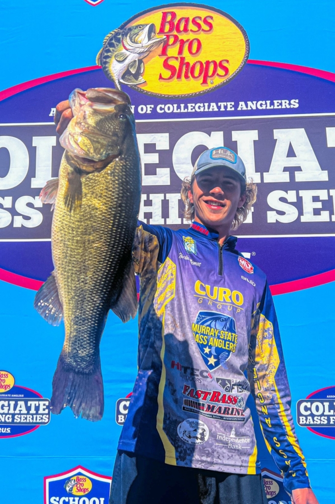 Murray State's Harlan Thomas Takes Day 1 Lead at Kentucky Lake for the Bass  Pro Shops Big Bass Bash presented by Berkley - Collegiate Bass Championship