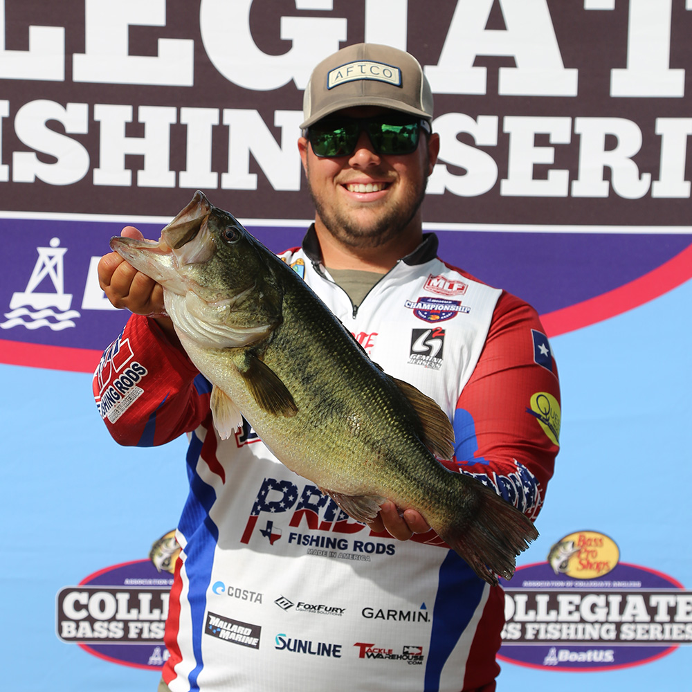 Hunter Jenkins from DBU Wins Power-Pole for Big Bass Honors at Lake  Dardanelle - Collegiate Bass Championship